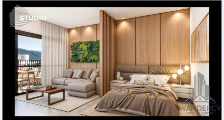 Imagem Apartamento com 1 Quarto à Venda, 49 m² em Perequê Açu - Ubatuba