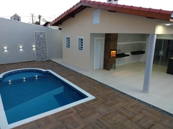 Imagem Casa com 3 Quartos à Venda, 145 m² em Balneario Florida - Praia Grande