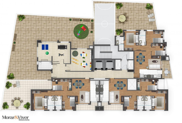Imagem Cobertura com 3 Quartos à Venda, 132 m² em Cristo Rei - Curitiba Imagem Cobertura com 3 Quartos à Venda, 132 m² em Cristo Rei - Curitiba