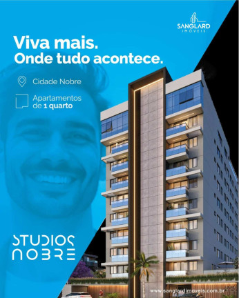Imagem Studio com 1 Quarto à Venda, 35 m² em Cidade Nobre Imagem Studio com 1 Quarto à Venda, 35 m² em Cidade Nobre