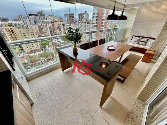 Imagem Apartamento com 3 Quartos à Venda, 181 m² em Gonzaga - Santos Imagem Apartamento com 3 Quartos à Venda, 181 m² em Gonzaga - Santos