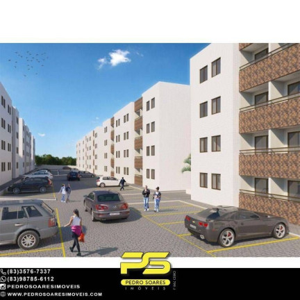 Imagem Apartamento com 2 Quartos à Venda, 53 m² em Bancários - João Pessoa