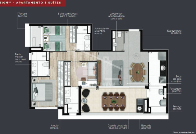 Imagem Apartamento com 3 Quartos à Venda, 110 m² em Vila Mariana - São Paulo