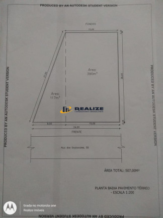 Sala Comercial à Venda, 507 m² em Centro - Campos Dos Goytacazes