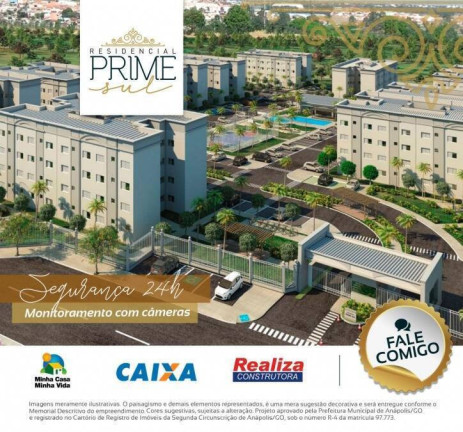 Imagem Apartamento com 2 Quartos para Alugar, 42 m² em Calixtolândia - Anápolis Imagem Apartamento com 2 Quartos para Alugar, 42 m² em Calixtolândia - Anápolis
