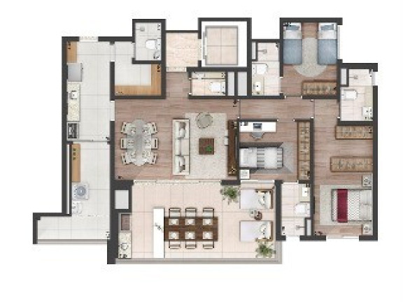 Imagem Apartamento com 2 Quartos à Venda, 79 m² em Chácara Santo Antonio - São Paulo Imagem Apartamento com 2 Quartos à Venda, 79 m² em Chácara Santo Antonio - São Paulo