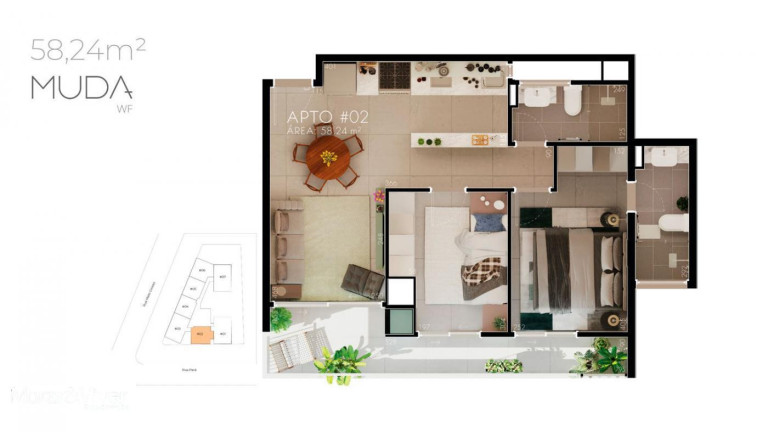Imagem Apartamento com 3 Quartos à Venda, 113 m² em água Verde - Curitiba Imagem Apartamento com 3 Quartos à Venda, 113 m² em água Verde - Curitiba