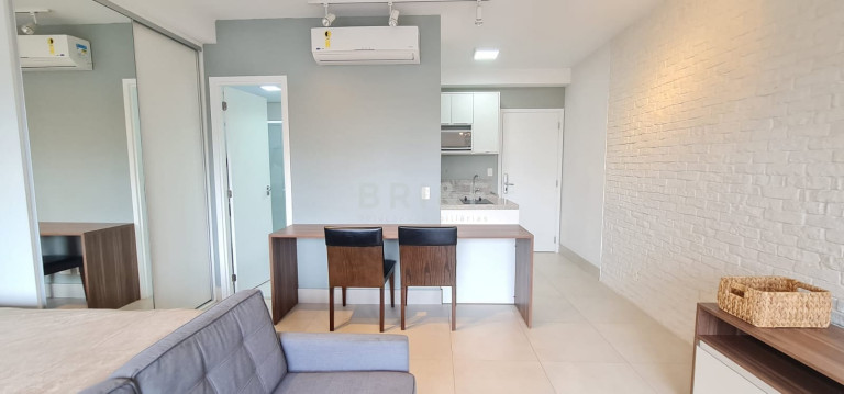 Imagem Apartamento com 1 Quarto para Alugar, 40 m² em Brooklin - São Paulo Imagem Apartamento com 1 Quarto para Alugar, 40 m² em Brooklin - São Paulo