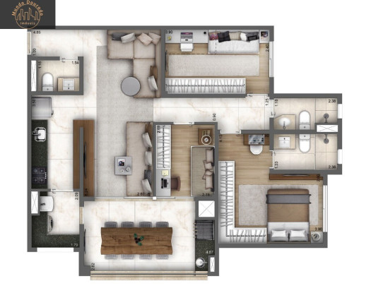 Imagem Apartamento com 4 Quartos à Venda, 119 m² em Ipiranga - São Paulo Imagem Apartamento com 4 Quartos à Venda, 119 m² em Ipiranga - São Paulo