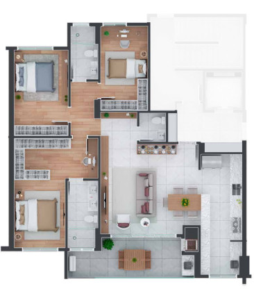 Imagem Imóvel com 3 Quartos à Venda, 116 m² em Alto Da Rua Xv - Curitiba Imagem Imóvel com 3 Quartos à Venda, 116 m² em Alto Da Rua Xv - Curitiba