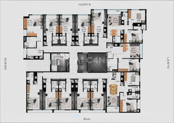 Imagem Flat com 1 Quarto à Venda, 32 m² em Bessa - João Pessoa Imagem Flat com 1 Quarto à Venda, 32 m² em Bessa - João Pessoa