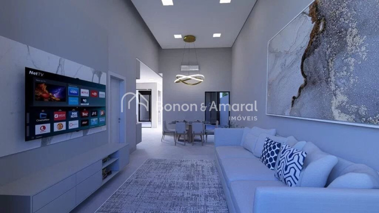 Imagem Casa de Condomínio com 3 Quartos à Venda, 200 m² em Vila Monte Alegre - Paulínia