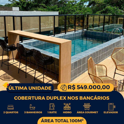 Imagem Apartamento com 2 Quartos à Venda, 40 m² em Bancários - João Pessoa