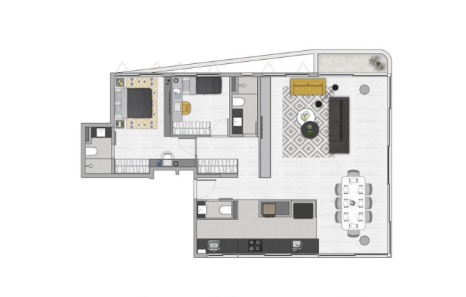 Imagem Imóvel com 3 Quartos à Venda, 110 m² em Menino Deus - Porto Alegre Imagem Imóvel com 3 Quartos à Venda, 110 m² em Menino Deus - Porto Alegre
