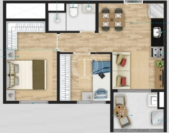 Imagem Apartamento com 2 Quartos à Venda, 39 m² em Imirim - São Paulo Imagem Apartamento com 2 Quartos à Venda, 39 m² em Imirim - São Paulo