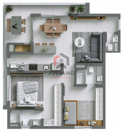 Imagem Apartamento com 2 Quartos à Venda, 87 m² em Boa Vista - Porto Alegre Imagem Apartamento com 2 Quartos à Venda, 87 m² em Boa Vista - Porto Alegre