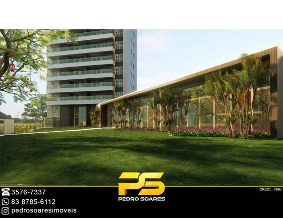 Imagem Apartamento com 3 Quartos à Venda, 127 m² em Altiplano Cabo Branco - João Pessoa