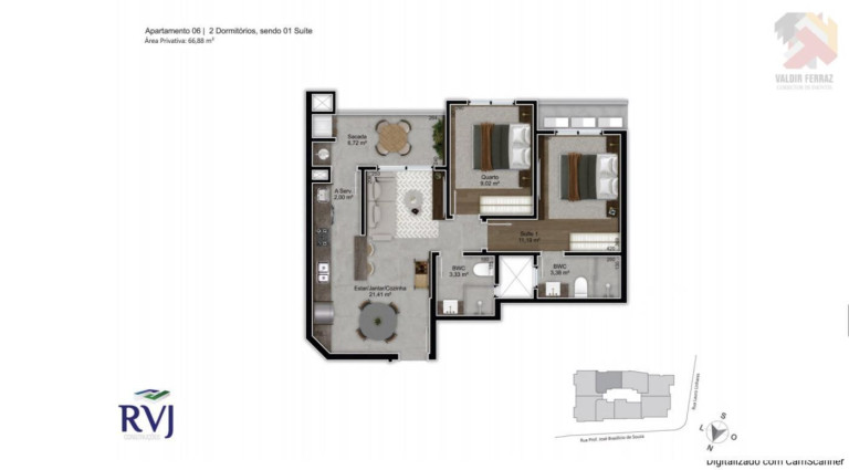 Imagem Apartamento com 2 Quartos à Venda, 7.504 m² em Trindade - Florianópolis