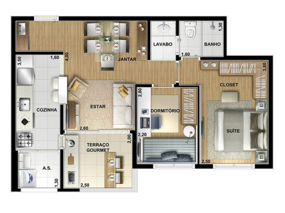 Imagem Cobertura com 3 Quartos à Venda, 152 m² em Morumbi - São Paulo Imagem Cobertura com 3 Quartos à Venda, 152 m² em Morumbi - São Paulo