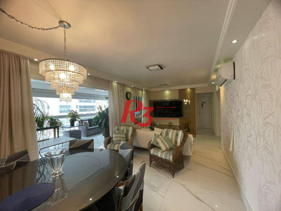 Apartamento com 3 Quartos à Venda, 132 m² em Ponta Da Praia - Santos