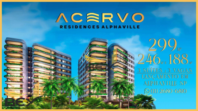 Imagem Apartamento com 3 Quartos à Venda, 188 m² em Alphaville Conde Ii - Barueri Imagem Apartamento com 3 Quartos à Venda, 188 m² em Alphaville Conde Ii - Barueri