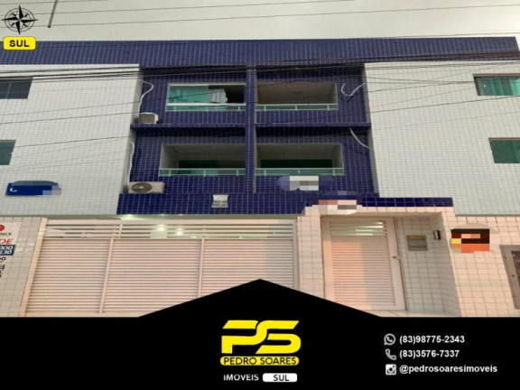 Apartamento com 2 Quartos à Venda, 64 m² em Bancários - João Pessoa