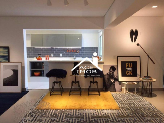 Imagem Apartamento com 1 Quarto à Venda, 96 m² em Campo Belo - São Paulo