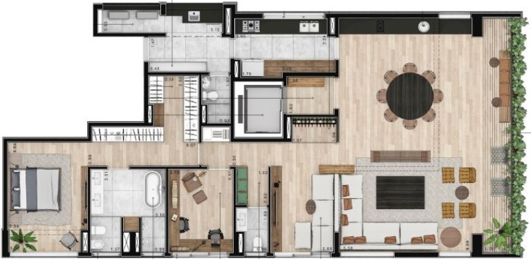 Imagem Apartamento com 3 Quartos à Venda, 196 m² em Cerqueira César - São Paulo