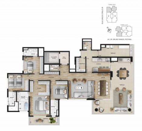 Imagem Apartamento com 4 Quartos à Venda, 230 m²