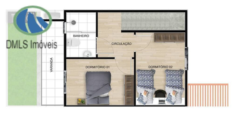 Imagem Casa com 2 Quartos à Venda, 60 m² em Jardim Sandra - Cotia Imagem Casa com 2 Quartos à Venda, 60 m² em Jardim Sandra - Cotia