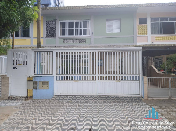 Imagem Casa com 2 Quartos à Venda, 105 m² em Embaré - Santos Imagem Casa com 2 Quartos à Venda, 105 m² em Embaré - Santos