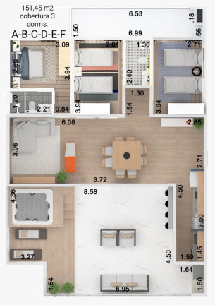 Imagem Apartamento com 2 Quartos à Venda, 71 m² em Tenório - Ubatuba