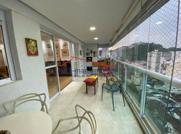 Imagem Apartamento com 4 Quartos à Venda, 136 m² em Pompéia - Santos