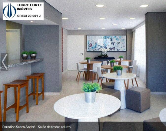 Imagem Apartamento com 2 Quartos à Venda, 48 m² em Campestre - Santo André Imagem Apartamento com 2 Quartos à Venda, 48 m² em Campestre - Santo André