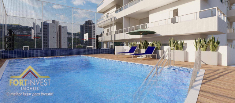 Imagem Imóvel com 2 Quartos à Venda, 84 m² em Aviação - Praia Grande