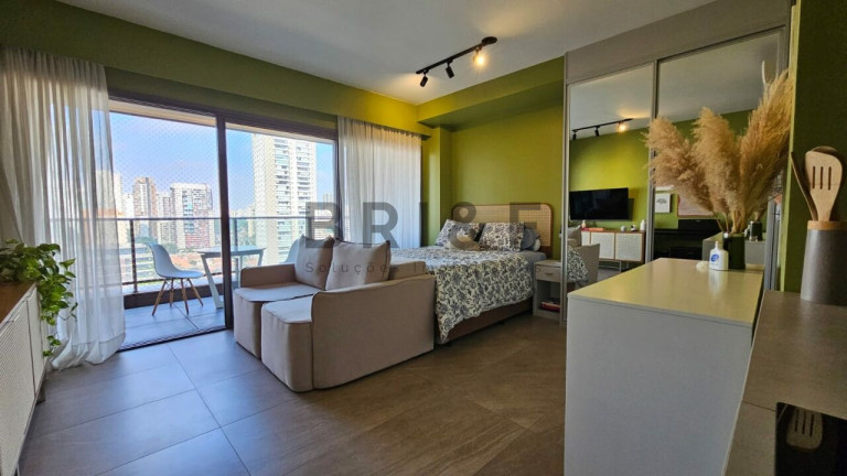 Imagem Apartamento com 1 Quarto para Alugar, 41 m² em Brooklin - São Paulo Imagem Apartamento com 1 Quarto para Alugar, 41 m² em Brooklin - São Paulo