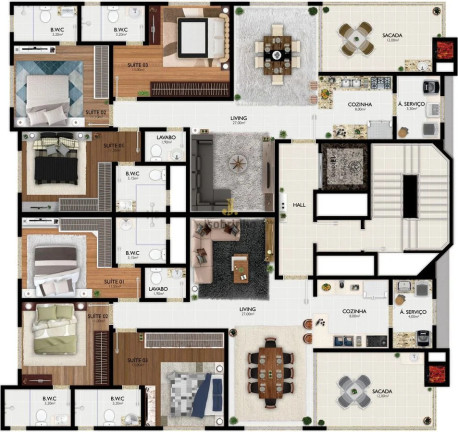 Imagem Apartamento com 3 Quartos à Venda, 126 m² em Meia Praia - Itapema Imagem Apartamento com 3 Quartos à Venda, 126 m² em Meia Praia - Itapema