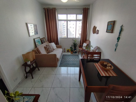 Apartamento com 1 Quarto à Venda, 48 m² em Embaré - Santos
