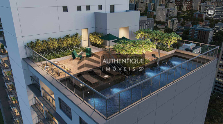 Imóvel com 1 Quarto à Venda, 26 m² em Brooklin - São Paulo