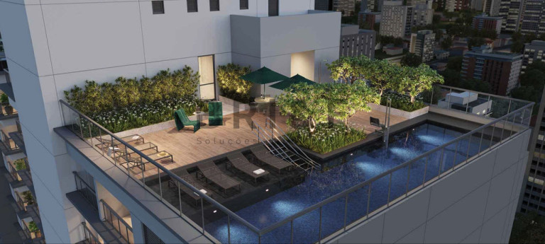 Imagem Apartamento com 1 Quarto à Venda, 27 m² em Santo Amaro - São Paulo