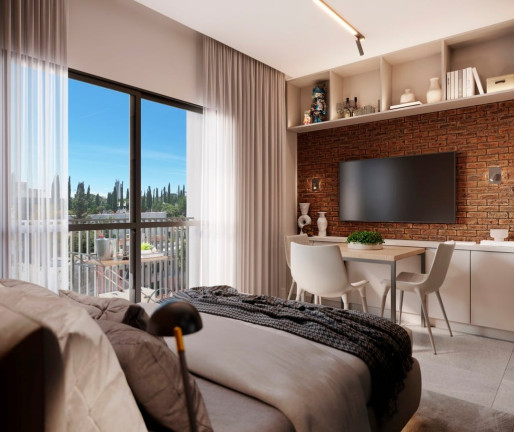 Imagem Apartamento com 1 Quarto à Venda, 34 m² em Alto Da Glória - Curitiba