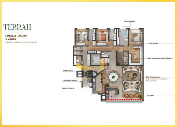Imagem Apartamento com 4 Quartos à Venda, 330 m² em Alphaville Empresarial - Barueri Imagem Apartamento com 4 Quartos à Venda, 330 m² em Alphaville Empresarial - Barueri