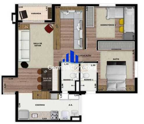 Imagem Apartamento com 2 Quartos à Venda, 72 m² em Vila Boa Vista - Barueri Imagem Apartamento com 2 Quartos à Venda, 72 m² em Vila Boa Vista - Barueri