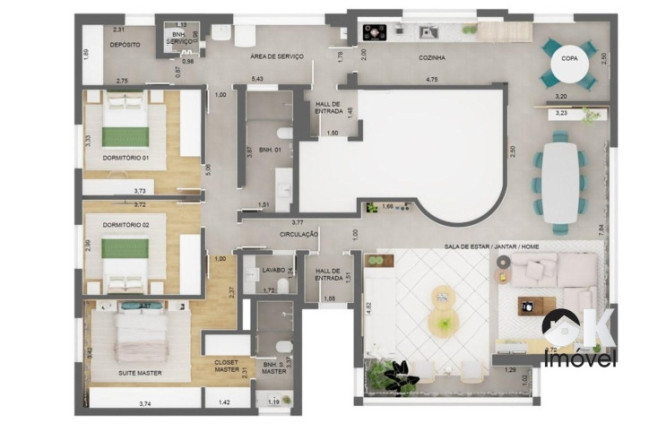 Imagem Apartamento com 3 Quartos à Venda, 205 m² em Alto De Pinheiros - São Paulo