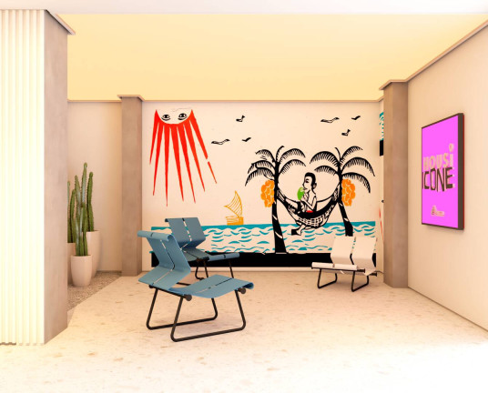 Imagem Apartamento com 1 Quarto à Venda, 54 m² em Canto Do Forte - Praia Grande
