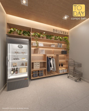 Imagem Apartamento com 2 Quartos à Venda, 40 m² em Campo Belo - São Paulo Imagem Apartamento com 2 Quartos à Venda, 40 m² em Campo Belo - São Paulo