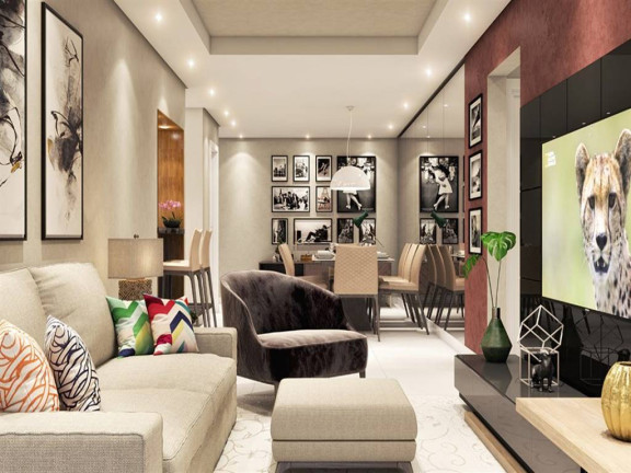 Imagem Apartamento com 3 Quartos à Venda, 126 m² em Forte - Praia Grande