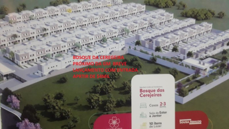 Sobrado com 2 Quartos à Venda, 59 m² em Eugênio De Mello - São José Dos Campos
