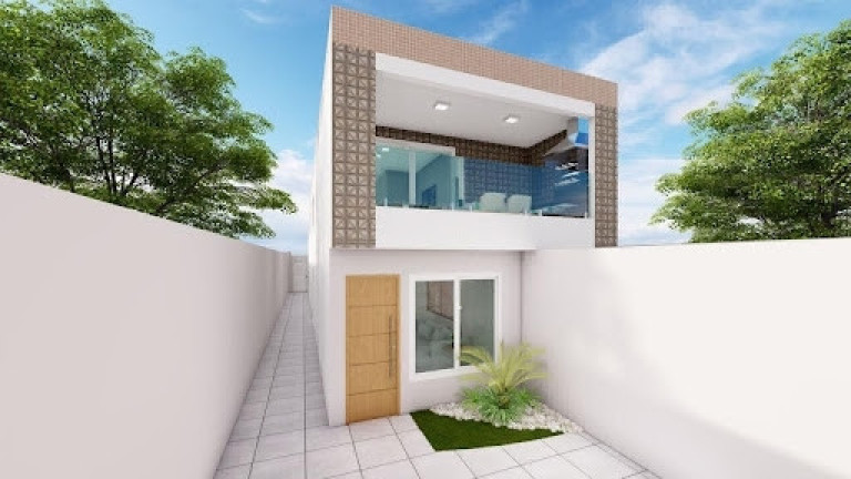 Imagem Casa com 3 Quartos à Venda, 220 m² em Aparecida - Santos Imagem Casa com 3 Quartos à Venda, 220 m² em Aparecida - Santos