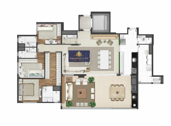 Imagem Apartamento com 4 Quartos à Venda, 173 m² em Vila Leopoldina - São Paulo Imagem Apartamento com 4 Quartos à Venda, 173 m² em Vila Leopoldina - São Paulo